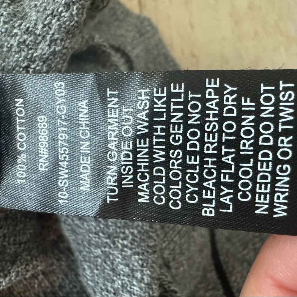 Todd Snyder gray Cotton Crewneck Sweater S